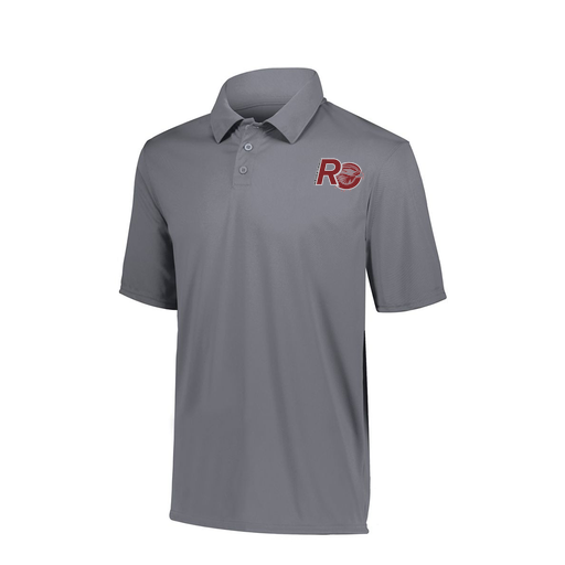 [5018.059.S-LOGO1] Youth Vital Polo (Youth S, Gray, Logo 1)