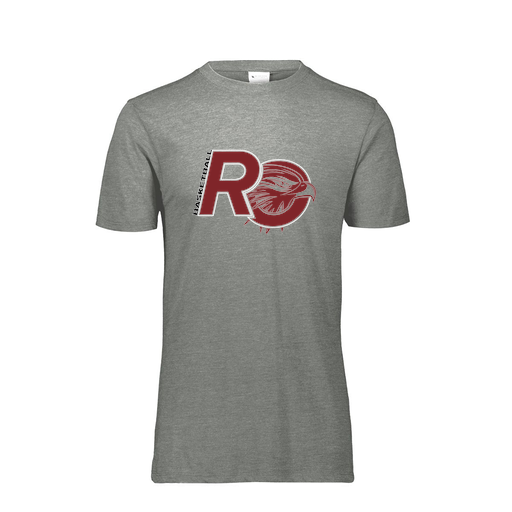 [FTSCUBGY-YS-LOGO1] Decker Youth Tri-Blend T-Shirt - Short Sleeve (Youth S, Gray, Logo 1)