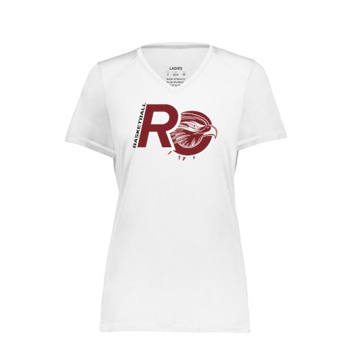 [6844.005.XS-LOGO1] Women's SoftTouch Short Sleeve (Female Adult XS, White, Logo 1)