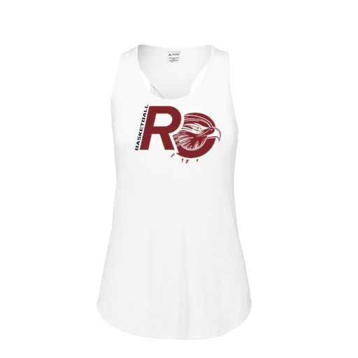 [3078.005.S-LOGO1] Ladies Tri Blend Tank Top (Female Adult S, White, Logo 1)