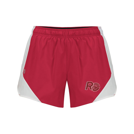 [229489.H01.S-LOGO1] Girls Olympus Shorts (Female Youth S, Red, Logo 1)