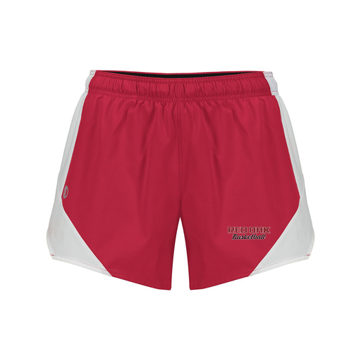 [229489.H01.S-LOGO2] Girls Olympus Shorts (Female Youth S, Red, Logo 2)