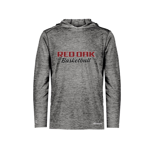 [FOLHCGBK-AS-LOGO2] Decker Men's Charge Hoodie (Adult S, Black, Logo 2)