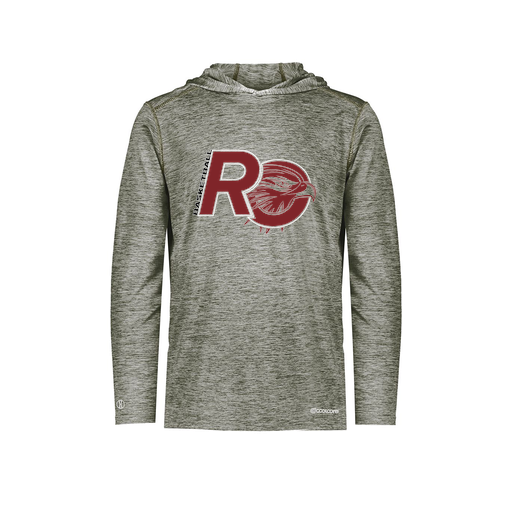 [FOLHCGGY-AS-LOGO1] Decker Men's Charge Hoodie (Adult S, Gray, Logo 1)