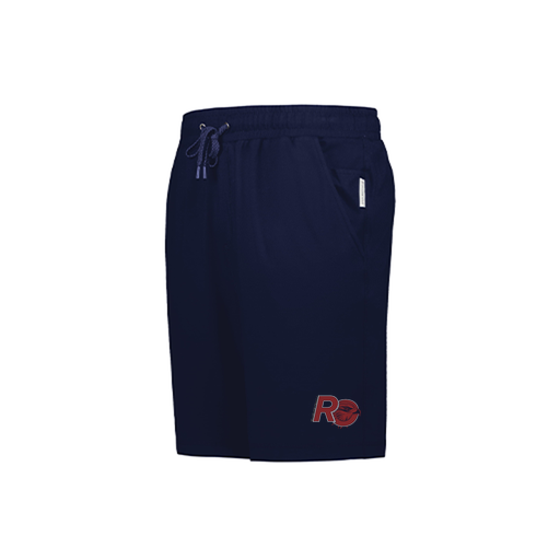 [223504.065.XS-LOGO1] Men's Ventura Soft Knit Shorts (Adult XS, Navy, Logo 1)