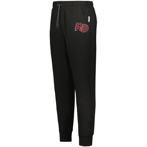 [222599.080.XS-LOGO1] Men's Ventura Soft Knit Joggers (Adult XS, Black, Logo 1)