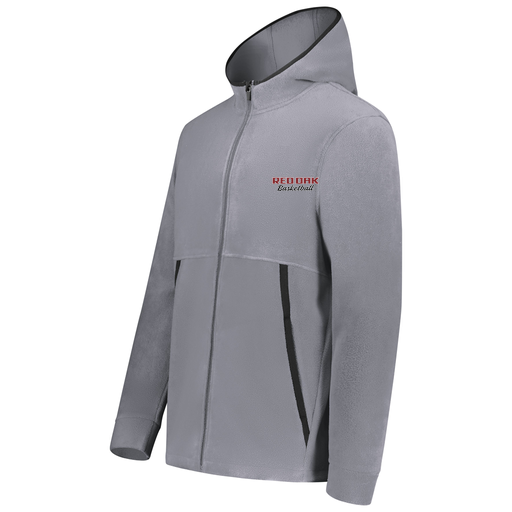 [6859.059.XS-LOGO2] Youth Chill Full Zip Fleece (Youth XS, Gray, Logo 2)